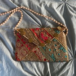 One of a Kind Jaipur adjustable Envelope Handbag